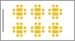 Gruppentische (48 Personen)